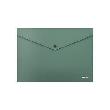 Папка с копче ErichKrause® Fizzy Classic, непрозрачна, А4 - Зелен