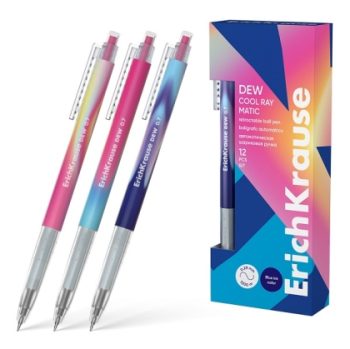 Автоматична химикалка ErichKrause® Dew Cool Ray 0.7 mm