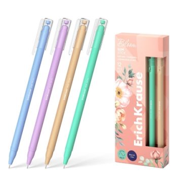 Химикалка ErichKrause® Slim Pastel Bloom 0.7 mm