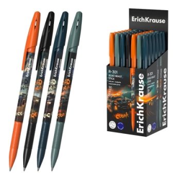 Химикалка ErichKrause® R-301 Stick Road Beast 0.7 мм