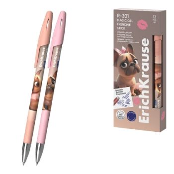 Изтриваема гел химикалка ErichKrause® R-301 Magic Gel Stick Frenchie 0.5mm