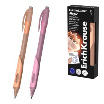 Автоматична изтриваема гел химикалка ErichKrause ErgoLine® Prima Cat 0.5mm