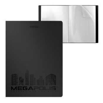 Папка ErichKrause® MEGAPOLIS, 40 джоба A4