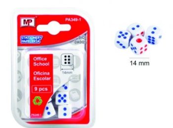 Зарове за игра MP, 9 бр. в блистер