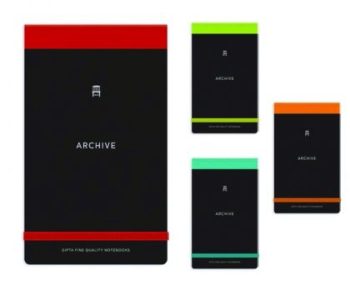 Блокнот Gipta АRCHIVE 13х21 см, ред,120 л.