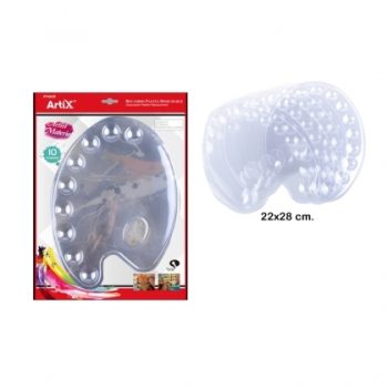 Комплект палитри MP Artix PVC 22 x 28 мм, 10 броя, блистер