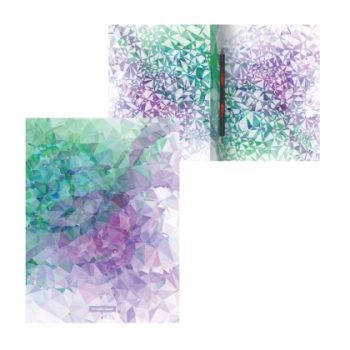 Папка ErichKrause® Violet Dynamique, с пружина, A4