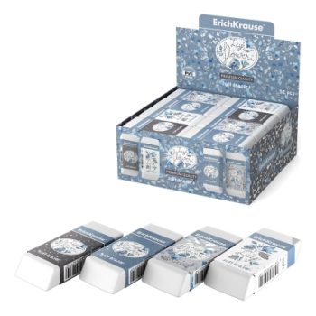 Гума за молив ErichKrause® Frozen Beauty /в кутия 32 бр./