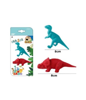 Комплект гумички DINOSAUR MP за молив, 2бр. в блистер