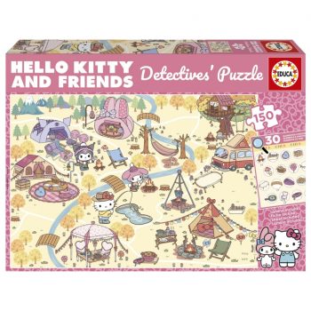Пъзел, Educa, Hello Kitty, Детективски, 150 части
