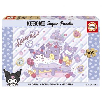 quebra-cabecas-de-madeira-100-kuromi