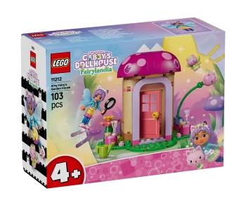 Детски комплект за игра LEGO® Gabby’s Dollhouse 11212 – Градинската къща на котешката фея