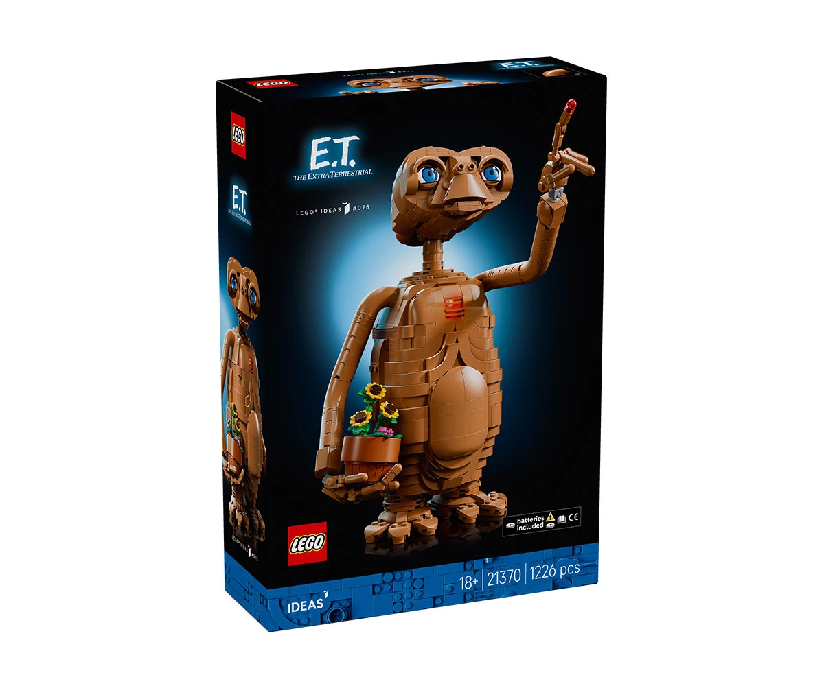 Детски комплект за игра LEGO® Ideas 21370 - E.T. the Extra-Terrestrial LEGO® Ideas 21370 - E.T. the Extra-Terrestrial
