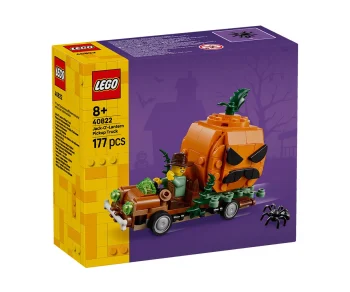 Детски комплект за игра LEGO® Iconic 40822 – Пикап с тиквен фенер