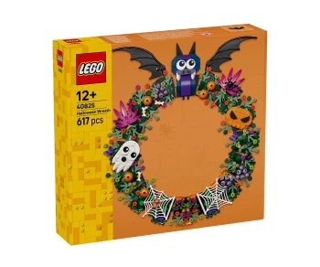 Детски комплект за игра LEGO® Iconic 40825 – Венец за Хелоуин