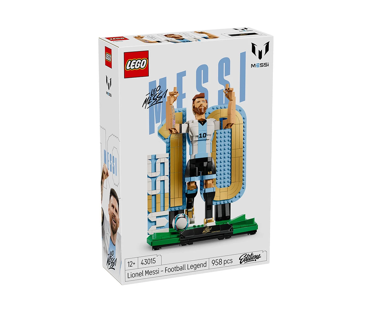 Детски комплект за игра LEGO® Editions 43015 - Лионел Меси - футболна легенда LEGO® Editions 43015 - Lionel Messi - Soccer Legend