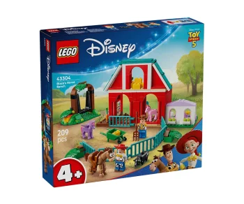 Детски комплект за игра LEGO® Disney™ 43304 – Ранчото за коне на Блейз
