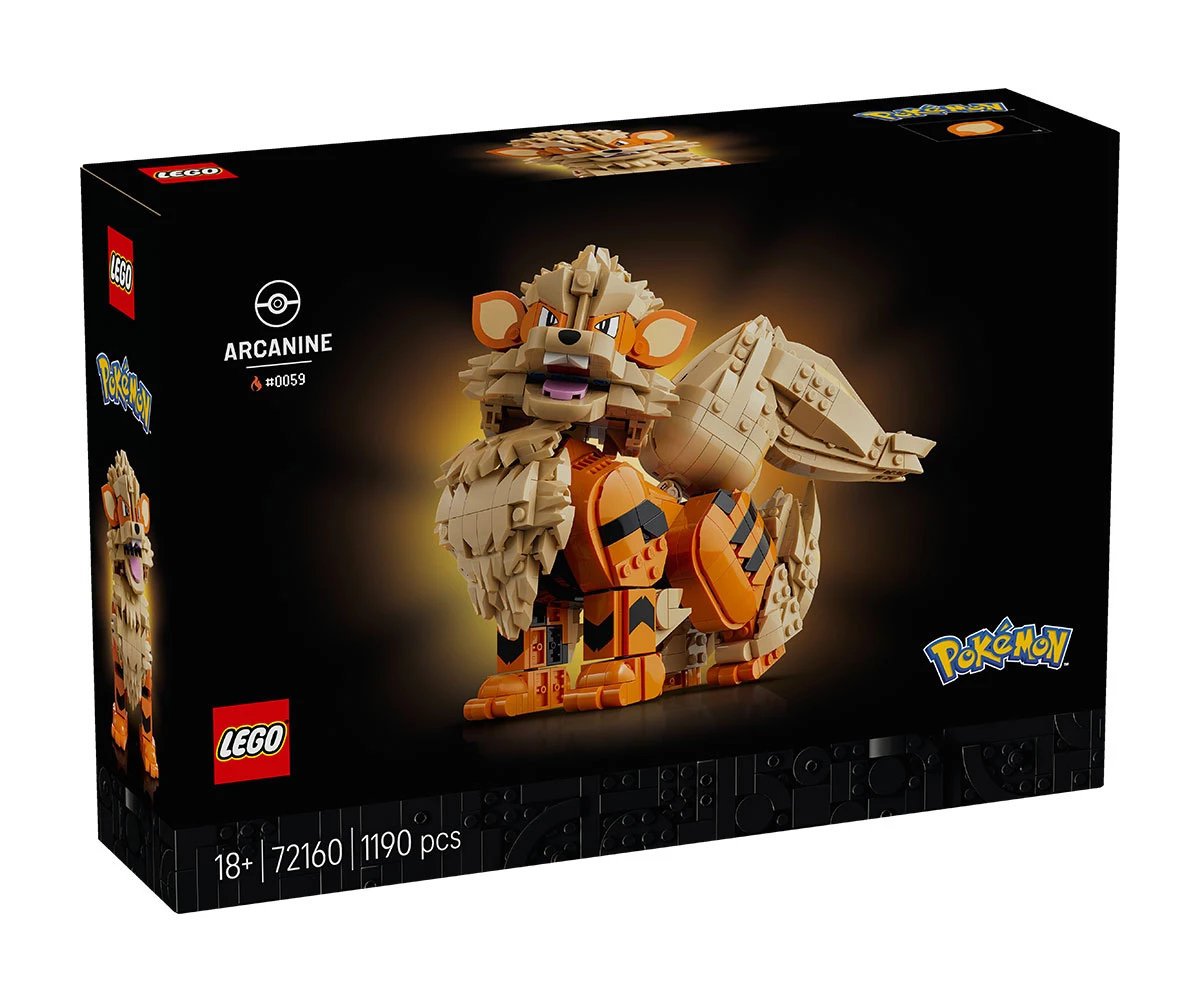 Детски комплект за игра LEGO® Pokemon 72160 - Арканайн LEGO® Pokemon 72160 - Arcanine