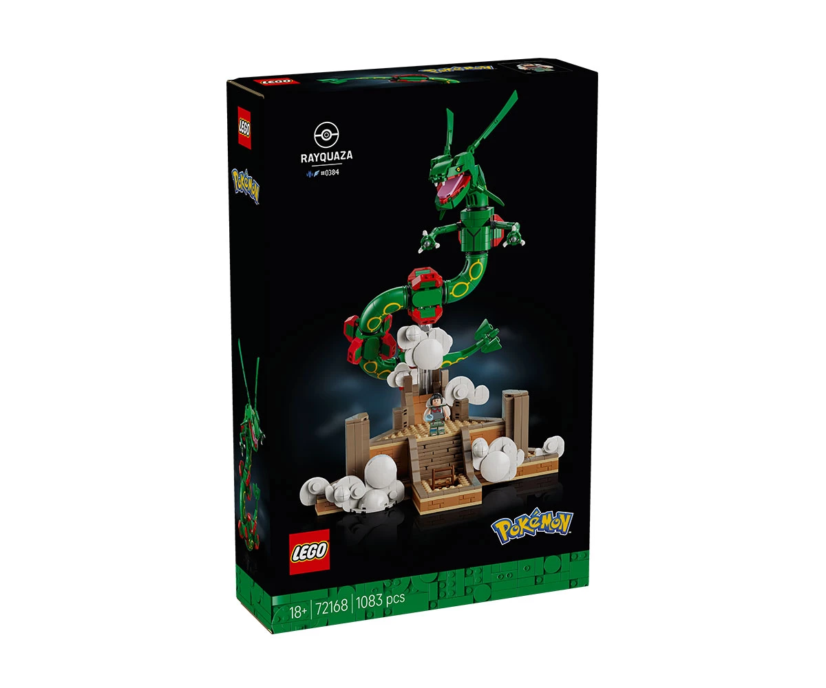 Детски комплект за игра LEGO® Pokemon 72168 - Райкваза LEGO® Pokemon 72168 - Rayquaza