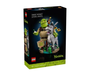 Детски комплект за игра LEGO® Shrek 72423 – Шрек, магарето и Котаракът в чизми