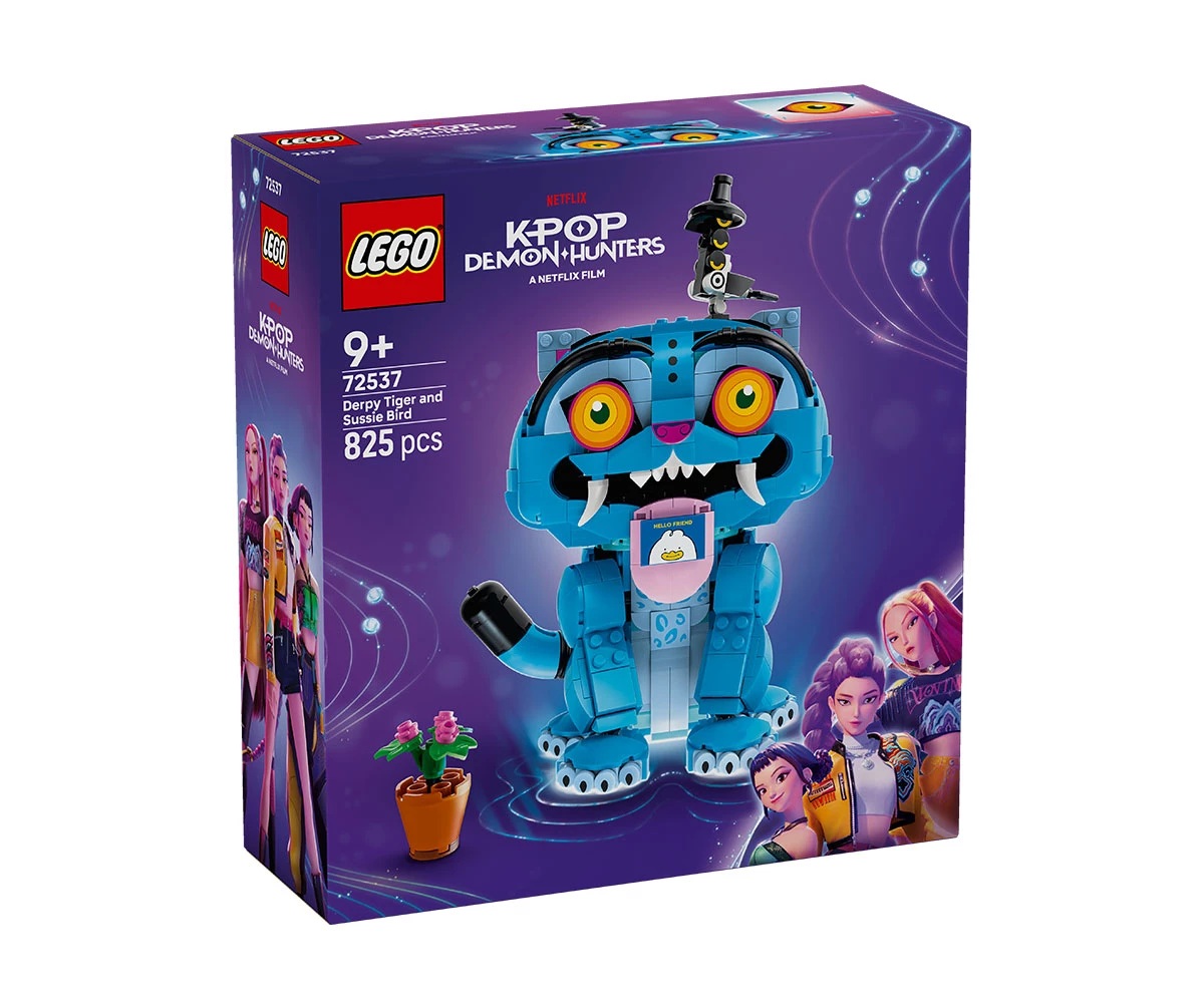 Детски комплект за игра LEGO® KPop Demon Hunters 72537 - Дерпи Тайгър и Сузи Бърд LEGO® KPop Demon Hunters 72537 - Derpy Tiger and Sussie Bird