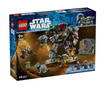Детски комплект за игра LEGO® Star Wars™ 75451 – Сблъсък с дроид-пазач в двореца на Хът
