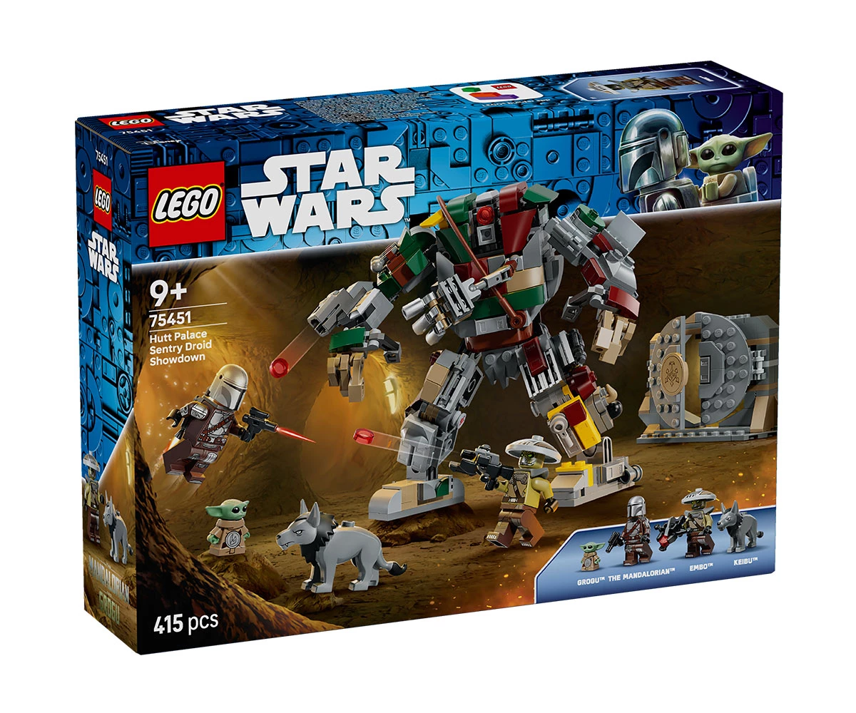 Детски комплект за игра LEGO® Star Wars™ 75451 - Сблъсък с дроид-пазач в двореца на Хът LEGO® Star Wars™ 75451 - Hutt Palace Sentry Droid Showdown