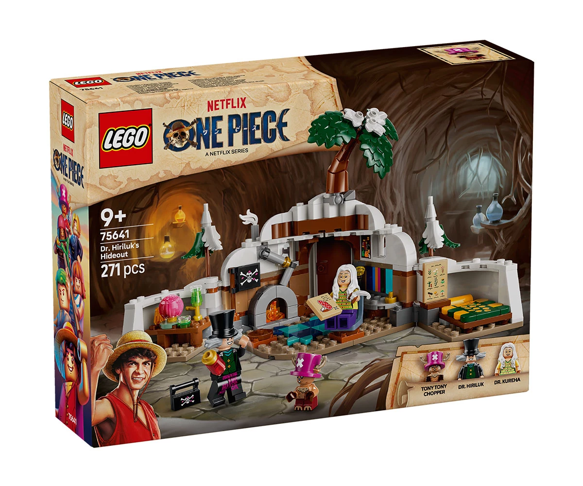 Детски комплект за игра LEGO® One Piece 75641 - Скривалището на д-р Хирилук LEGO® One Piece 75641 - Dr. Hiriluk's Hideout