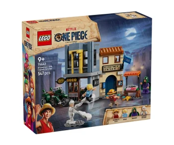 Детски комплект за игра LEGO® One Piece 75642 – Разправа с капитан Смоукър