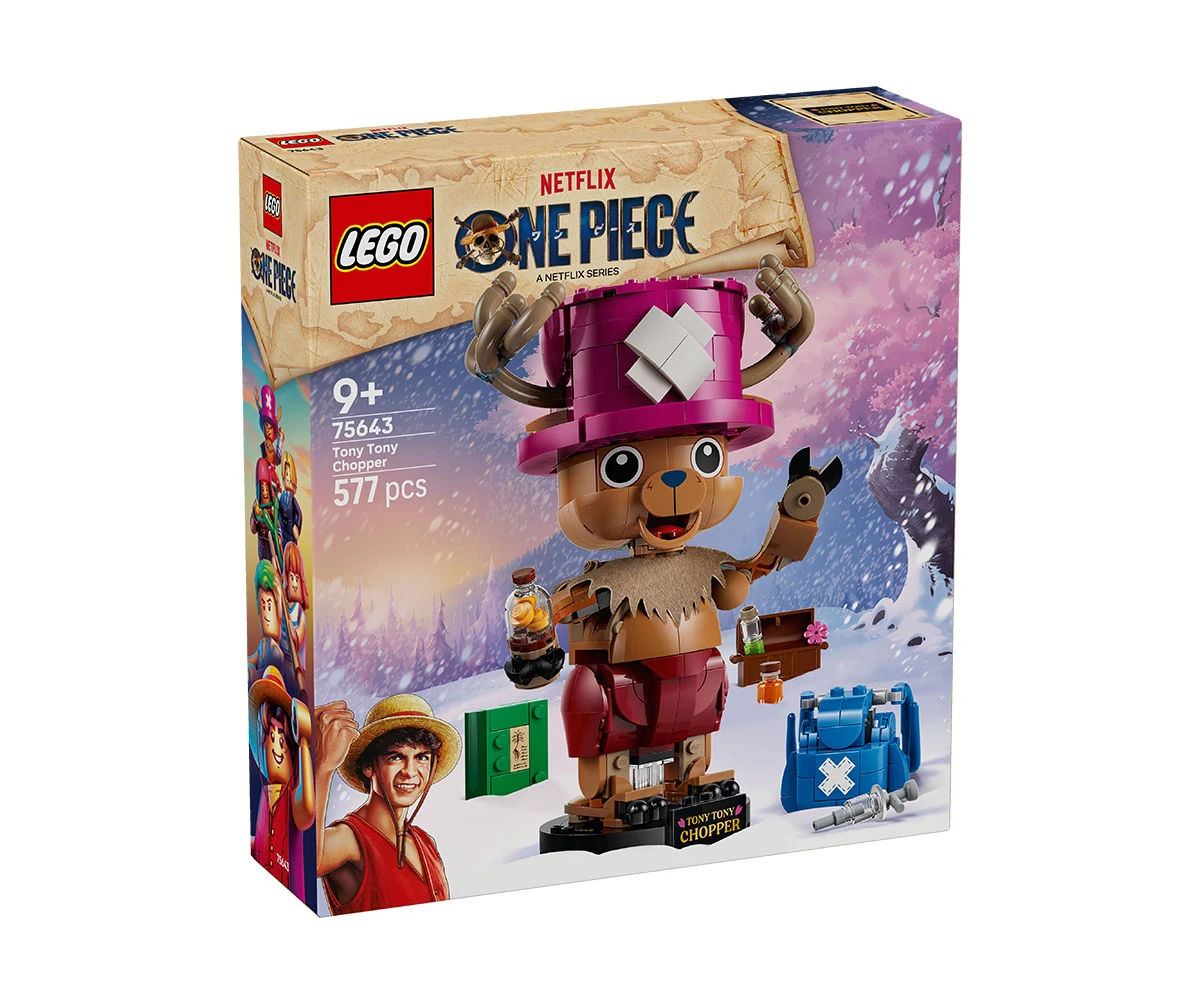 Детски комплект за игра LEGO® One Piece 75643 - Тони Тони Чопър LEGO® One Piece 75643 - Tony Tony Chopper