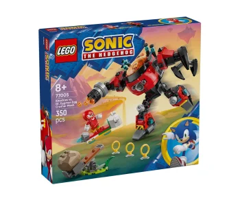 Детски комплект за игра LEGO® Sonic the Hedgehog™ 77005 – Knuckles срещу робот Dr. Eggman Egg Crusher
