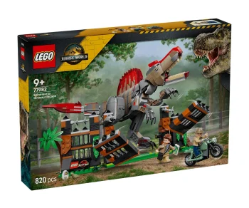 Детски комплект за игра LEGO® Jurassic World 77982 – Бягството на спинозавъра